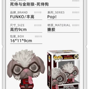 Funko Pop Marvel Deadpool and Wolverine Movie Merchandise Figurines Trendy Collectible Display Dolls Gifts