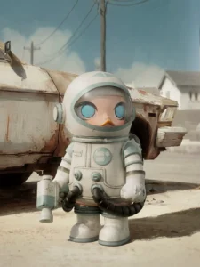 Popmart Mega Space Molly 400% Ashley Wood Toy Figurine