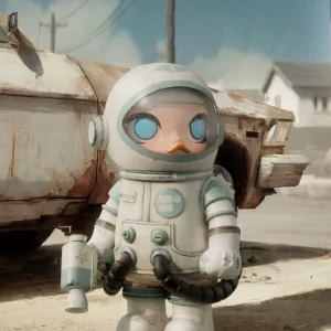 Popmart Mega Space Molly 400% Ashley Wood Toy Figurine