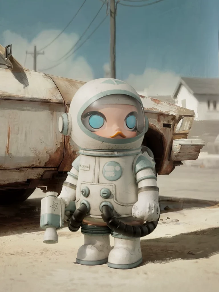 Popmart Mega Space Molly 400% Ashley Wood Toy Figurine