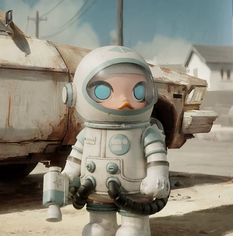 Popmart Mega Space Molly 400% Ashley Wood Toy Figurine