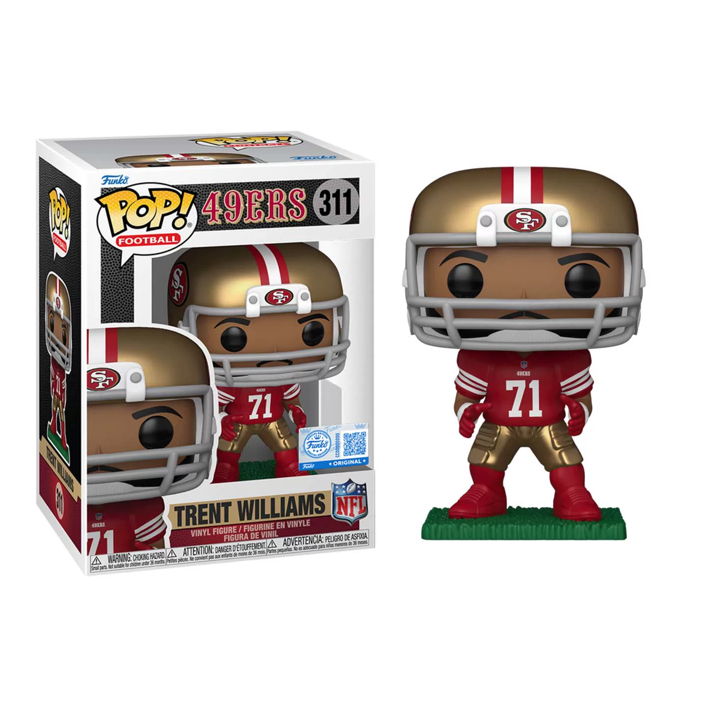 Funko Pop Nfl Trent Williams Collectible Figure Gift - Image 6