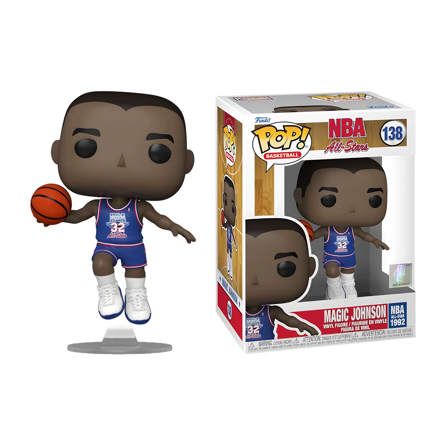Funko Fenggao Basketball Nba All-Star Game Mvp Magic Johnson Peripheral Figurine Ornament Doll Gift - Image 5