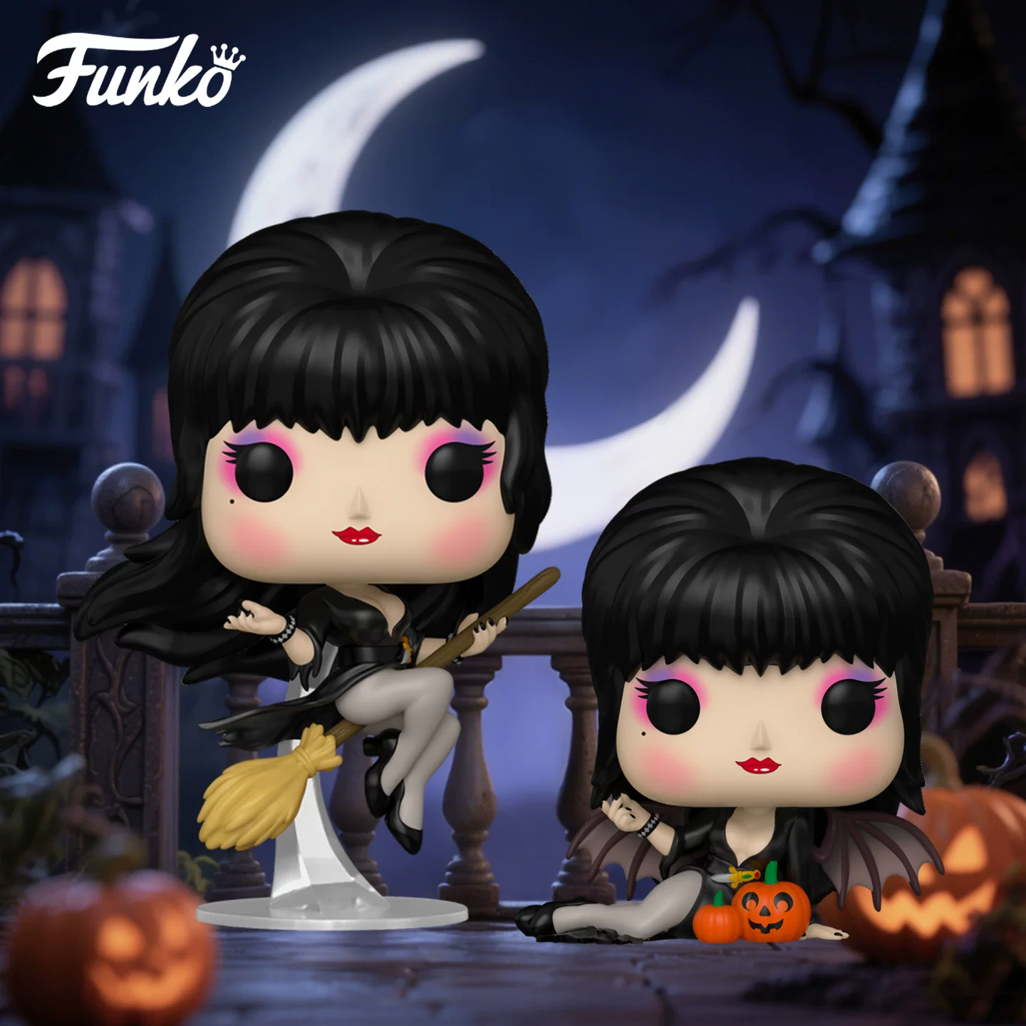 Funko Pop Dark Queen Elvira Peripheral Figurine Trendy Toy Decoration Doll Gift - Image 3