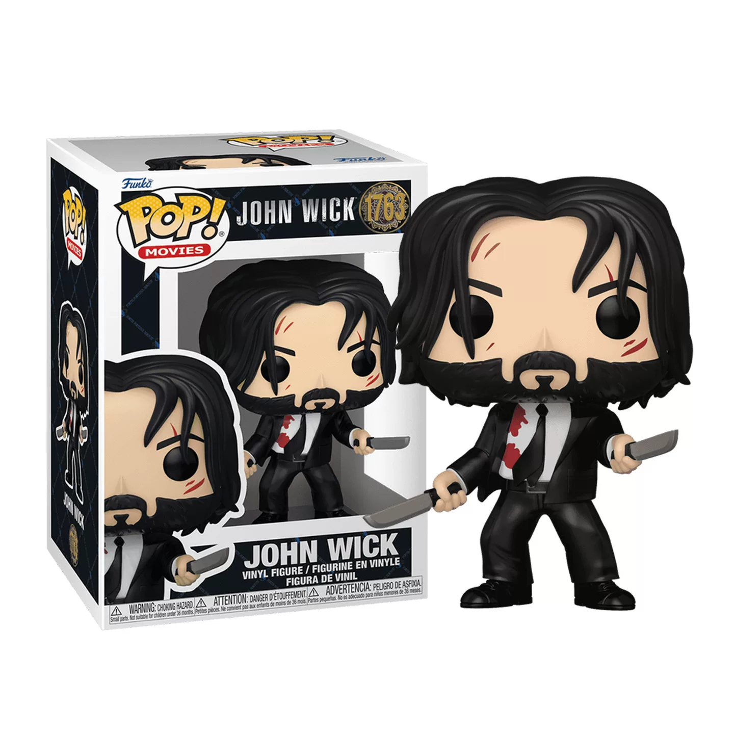 Funko Pop John Wick Action Figure Collectible Toy Gift - Image 3