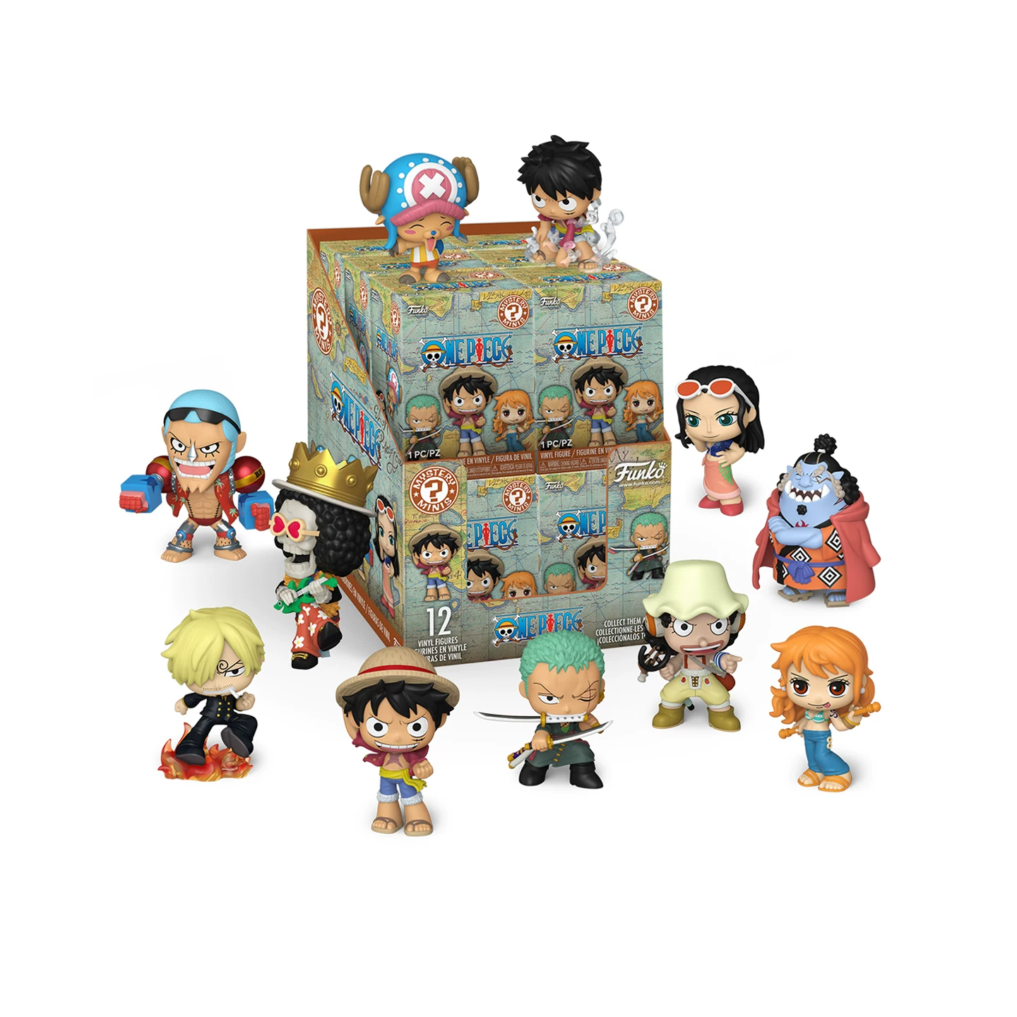 Funko One Piece Straw Hat Luffy Zoro Fishman Island Peripheral Blind Box One Piece Figure Figurine Gift - Image 4