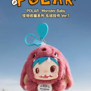 Bubble Mart Polar-Monster Baby Monster Collection Series Plush Pendant Ver.1 Blind Box