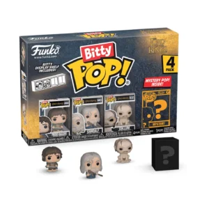 Funko Lord of the Rings Bilbo Gandalf Gollum Cute Figurines Trendy Toys Keychains Dolls Gifts