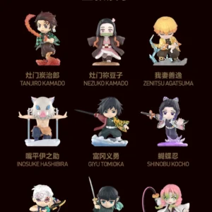 Popmart Demon Slayer Battle Series Figure Blind Box Toy Gift