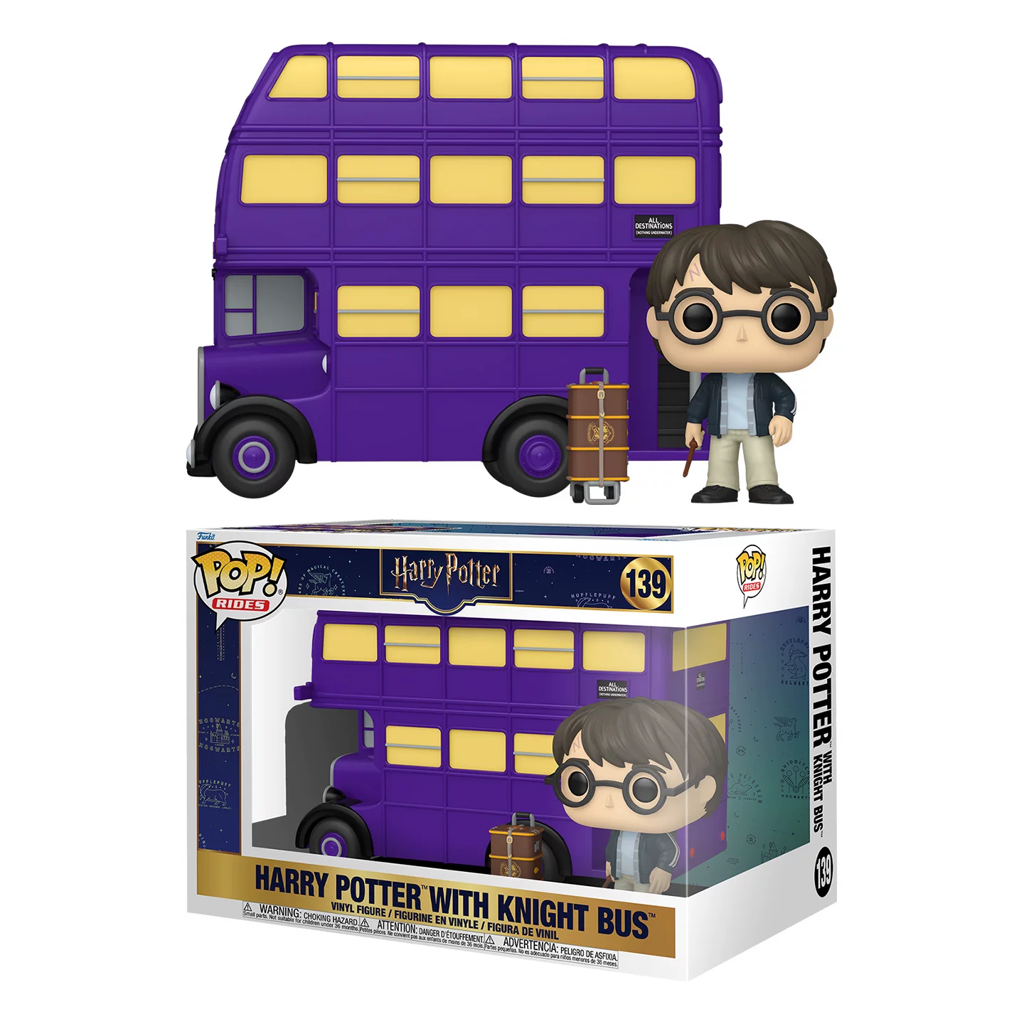 Funko Pop Harry Potter Knight Bus Hogwarts Peripheral Figurines Scene Decorations Dolls Gifts - Image 7