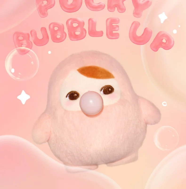 Popmart Pucky Bubble Series Plush Pendant Blind Box Toy