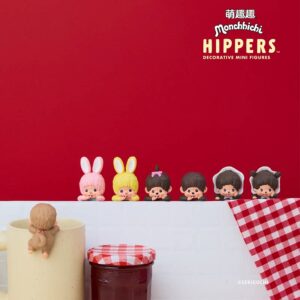 Hippers car doll cute and funny blind box trendy toy car screen mobile phone case decorative ornaments