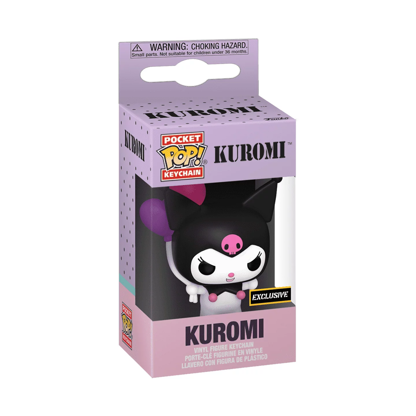 Funko Pop Sanrio Kuromi Keychain Pendant Peripheral Figure Bag Decoration Doll Gift - Image 6