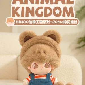Popmart Dimoo Animal Kingdom Series 20cm Cotton Doll Cute Doll Peripheral