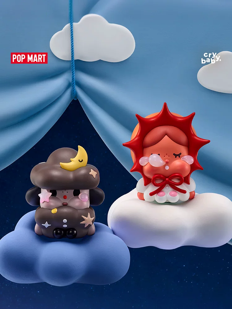 Popmart Crybaby Moon on the Run Sitting Series Figure Blind Box Ornament Gift - Image 8
