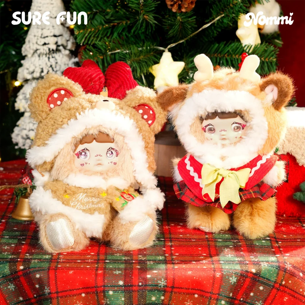 SUREFUN Zhao Lusi endorses Nuomier’s wonderful Christmas Eve plush pendant blind box cute birthday gift