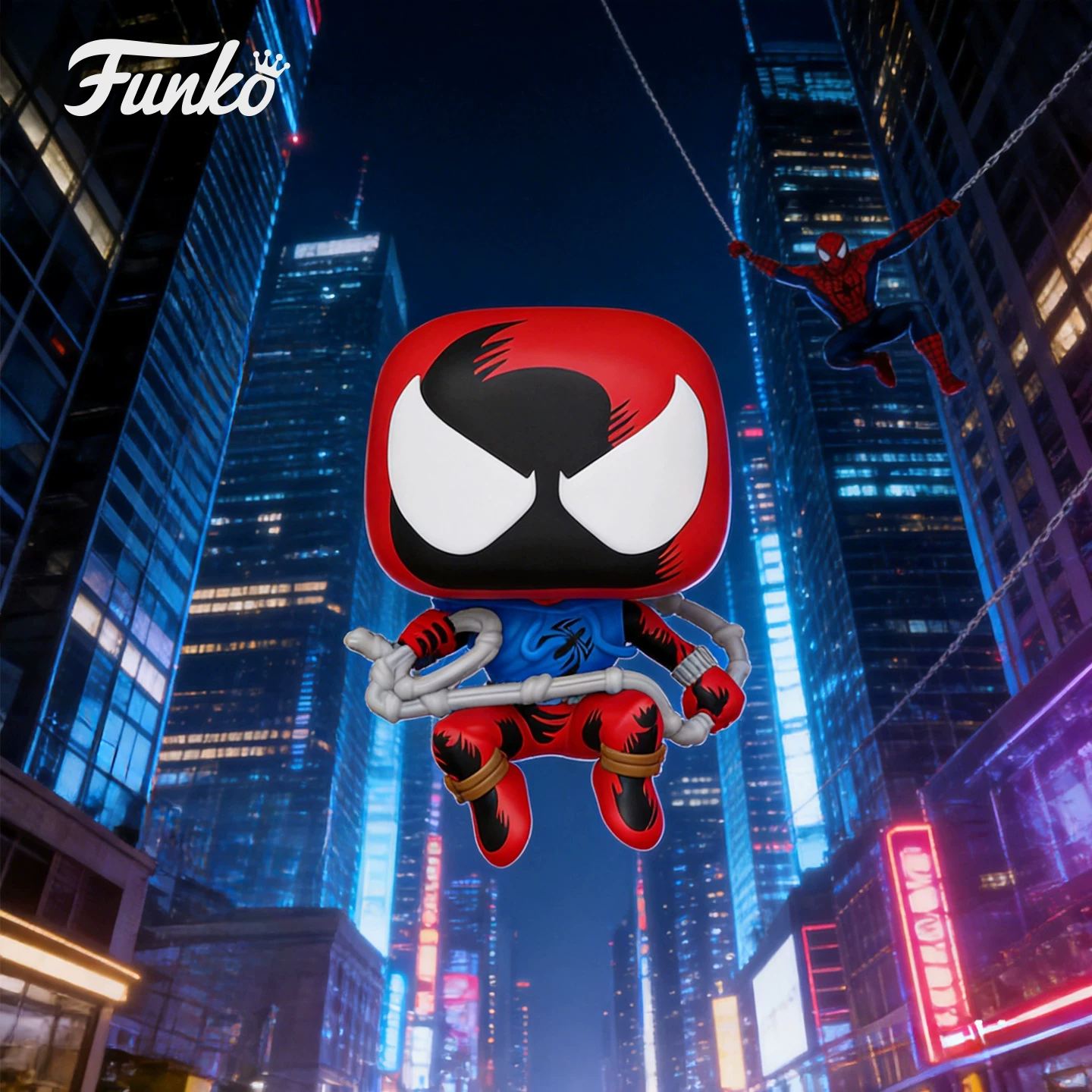 Funko Pop Marvel Venom Peter Scarlet Spider-Man Peripheral Figurines Trendy Toys Ornaments Dolls Gifts - Image 4