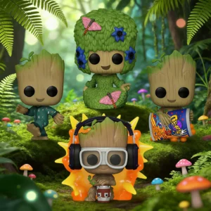 Funko Pop Marvel Guardians of the Galaxy Groot Peripheral Figurine Trendy Toy Collectible Display Doll Gift