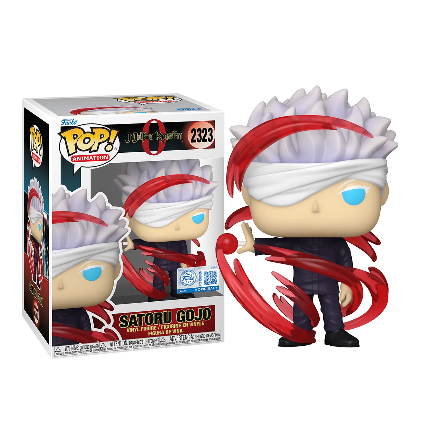 Funko Pop Japanese Anime Jujutsu Kaisen Gojo Satoru Hei Form Figure Peripheral Trendy Toy Decoration Doll Gift - Image 3