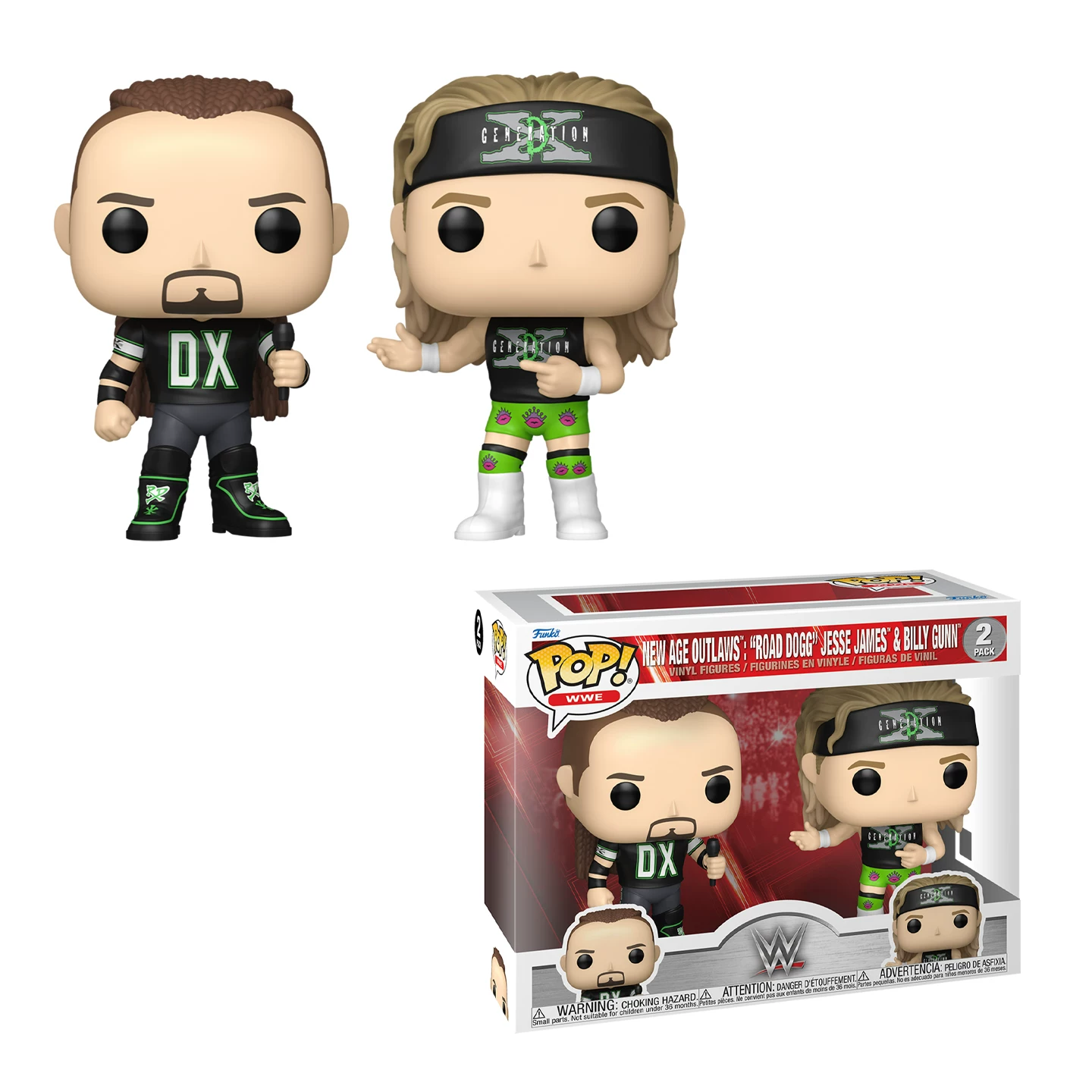 Funko Wwe Legendary Team Road Dog Jesse James Billy Gunn Figurine Gift - Image 5
