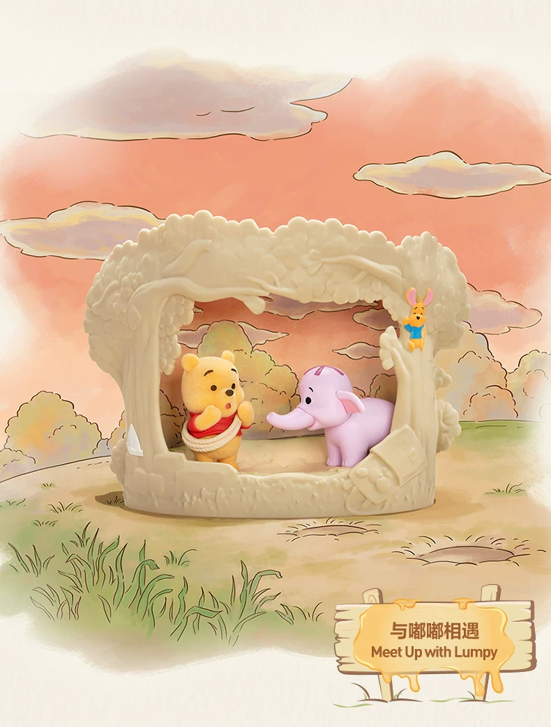 Popmart Winnie the Pooh Treehouse Theater Series Figure Blind Box Toy Decoration Gift - Image 8