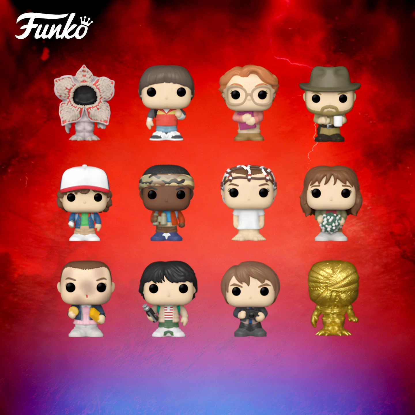 Funko Netflix Series Stranger Things Demogorgon Willa Dustin Eleven Blind Box Cute Figurine Doll Gift - Image 2