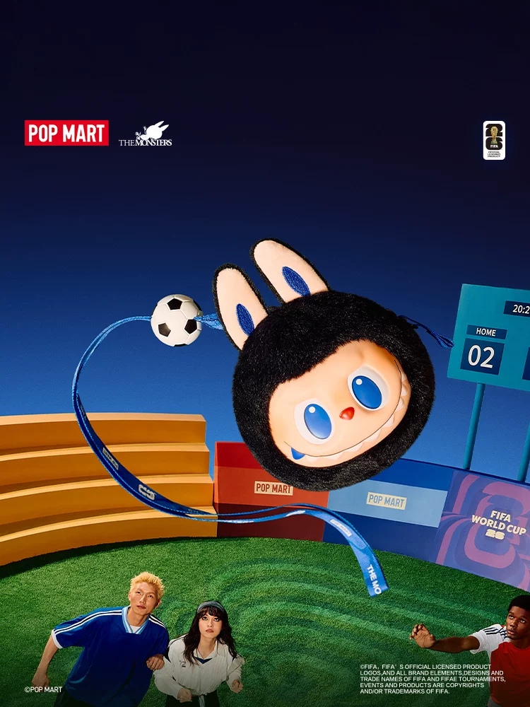 Bubble Mart the Monsters × Fifa Vinyl Plush Pendant Labubu World Cup - Image 3