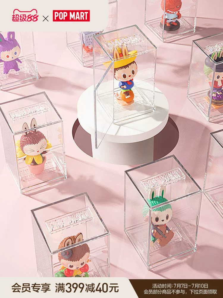 Popmart Bubble Mart Doll Figure Display Box Blind Box Toy Figure Transparent Dustproof Storage Box - Image 5