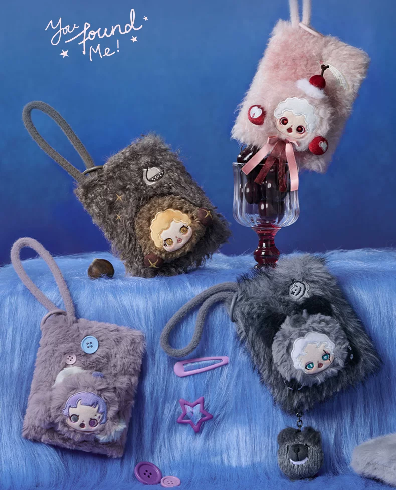 Popmart Skullpanda Sleepless Theater Series Plush Mini Bag Blind Box