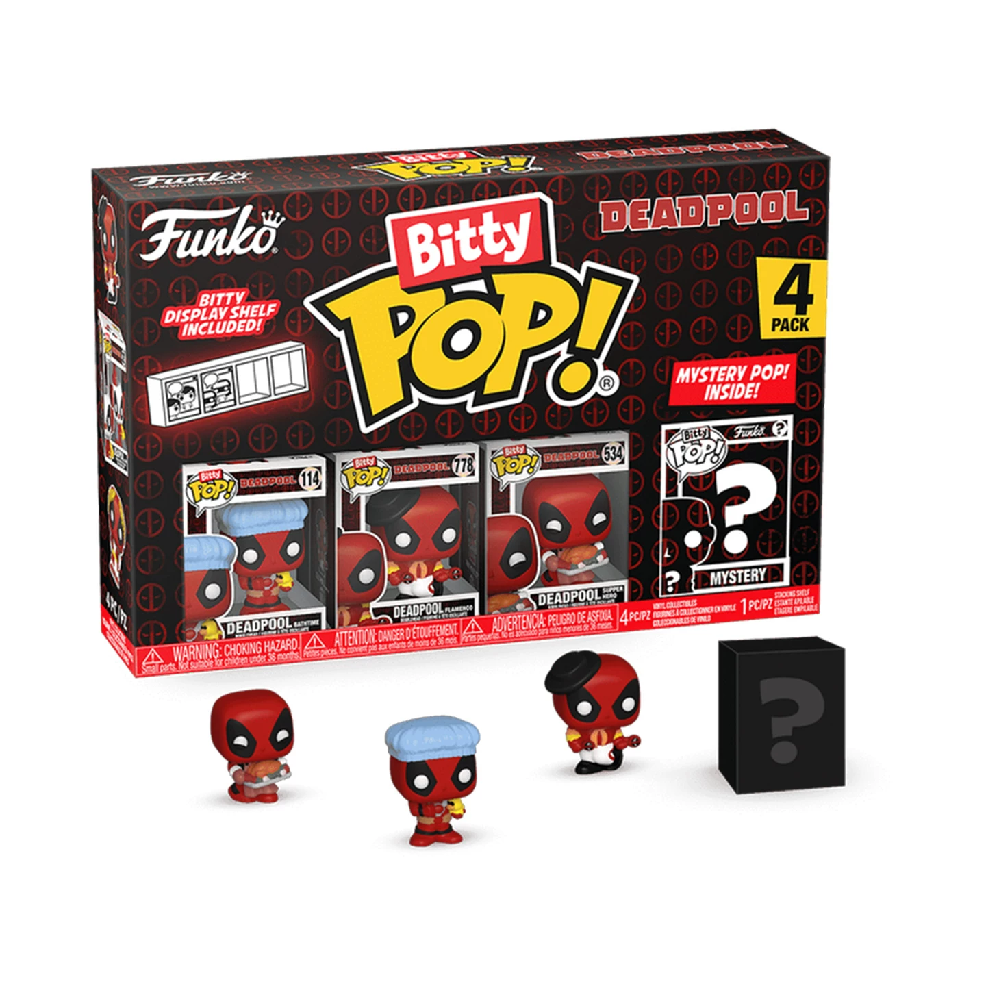 Funko Pop Marvel Deadpool Little Badass Blind Box Figure Trendy Toy Cute Figurine Gift - Image 4