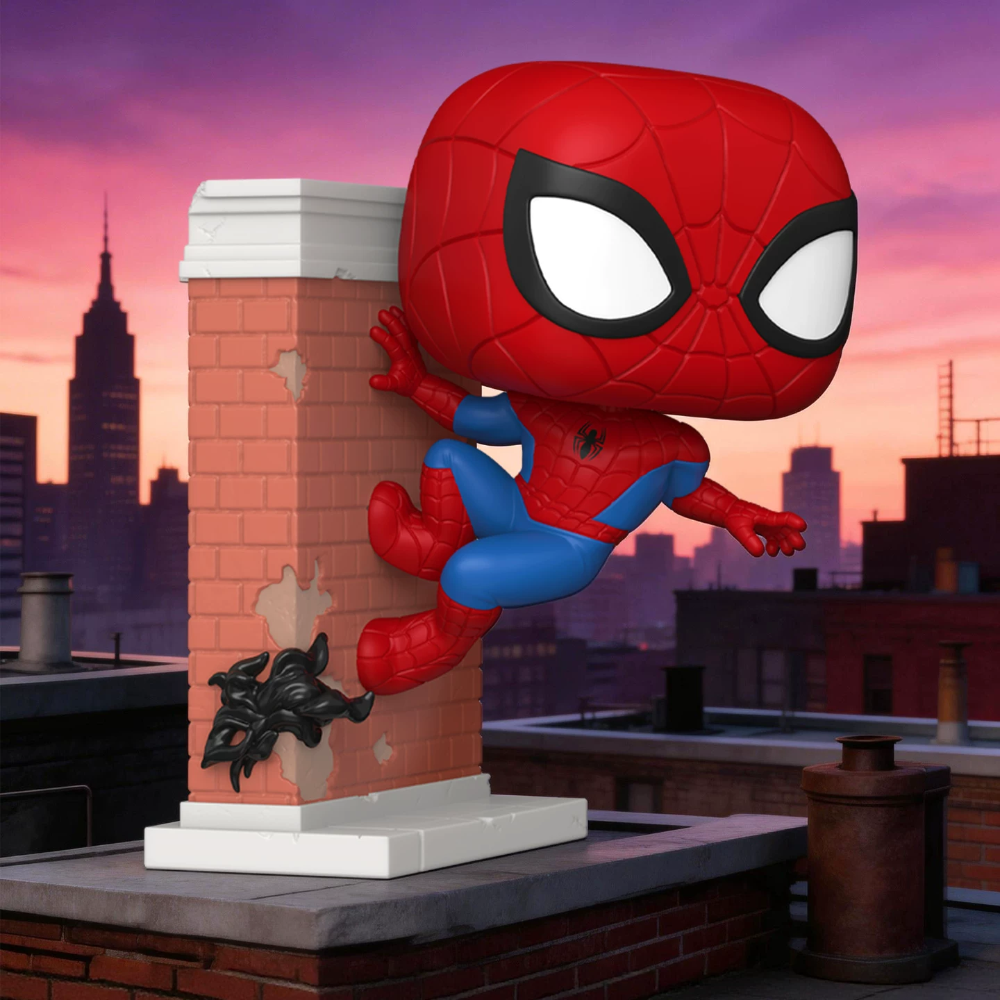 Funko Pop Marvel Superhero Spider-Man Limited Edition Figure Peripheral Trendy Toy Decoration Doll Gift - Image 2