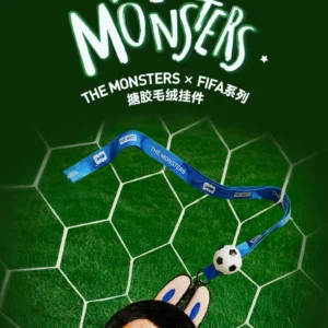 Bubble Mart the Monsters × Fifa Vinyl Plush Pendant Labubu World Cup