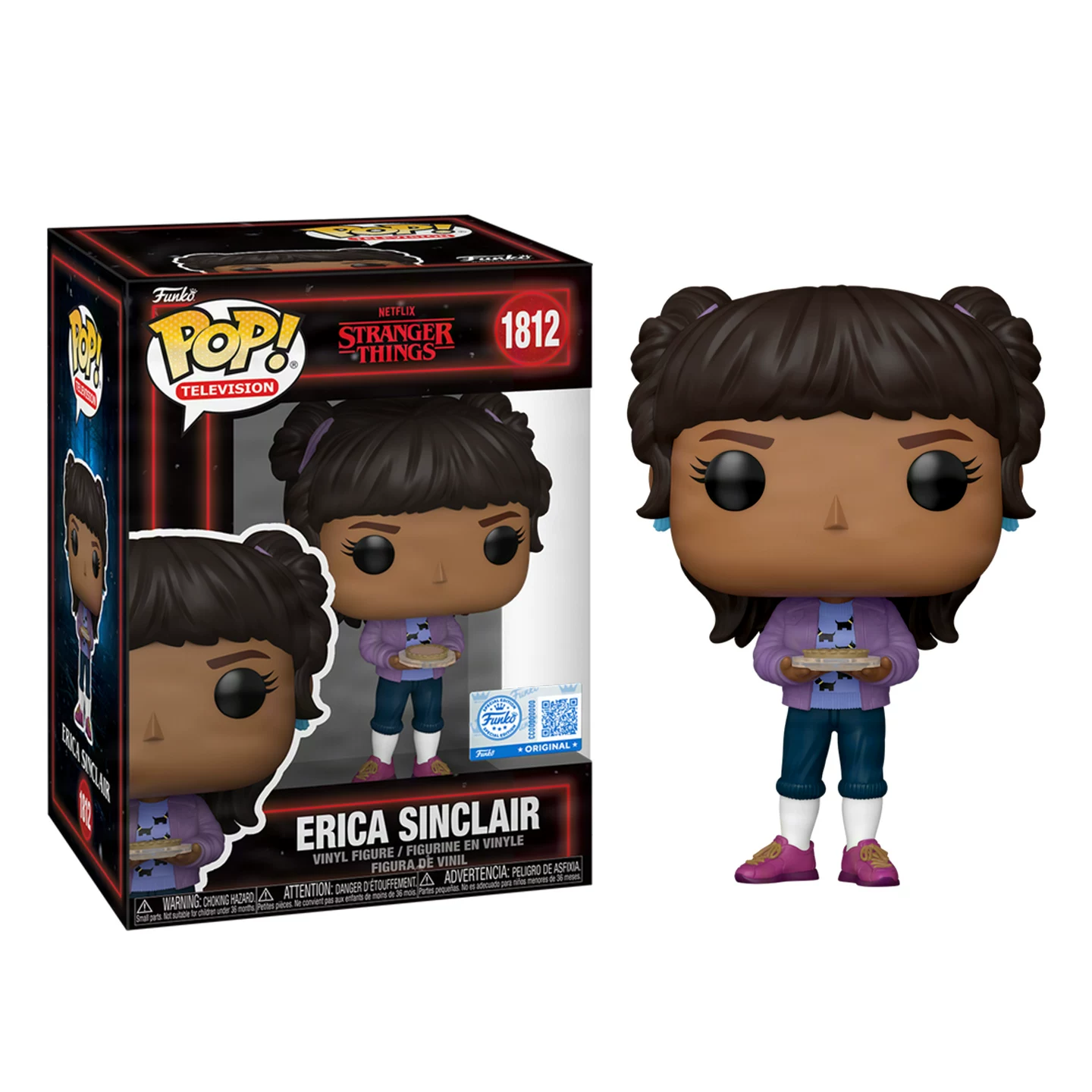 Funkopop American Tv Series Stranger Things Erica Sinclair Figure Peripheral Trendy Toy Ornament Doll Gift - Image 5