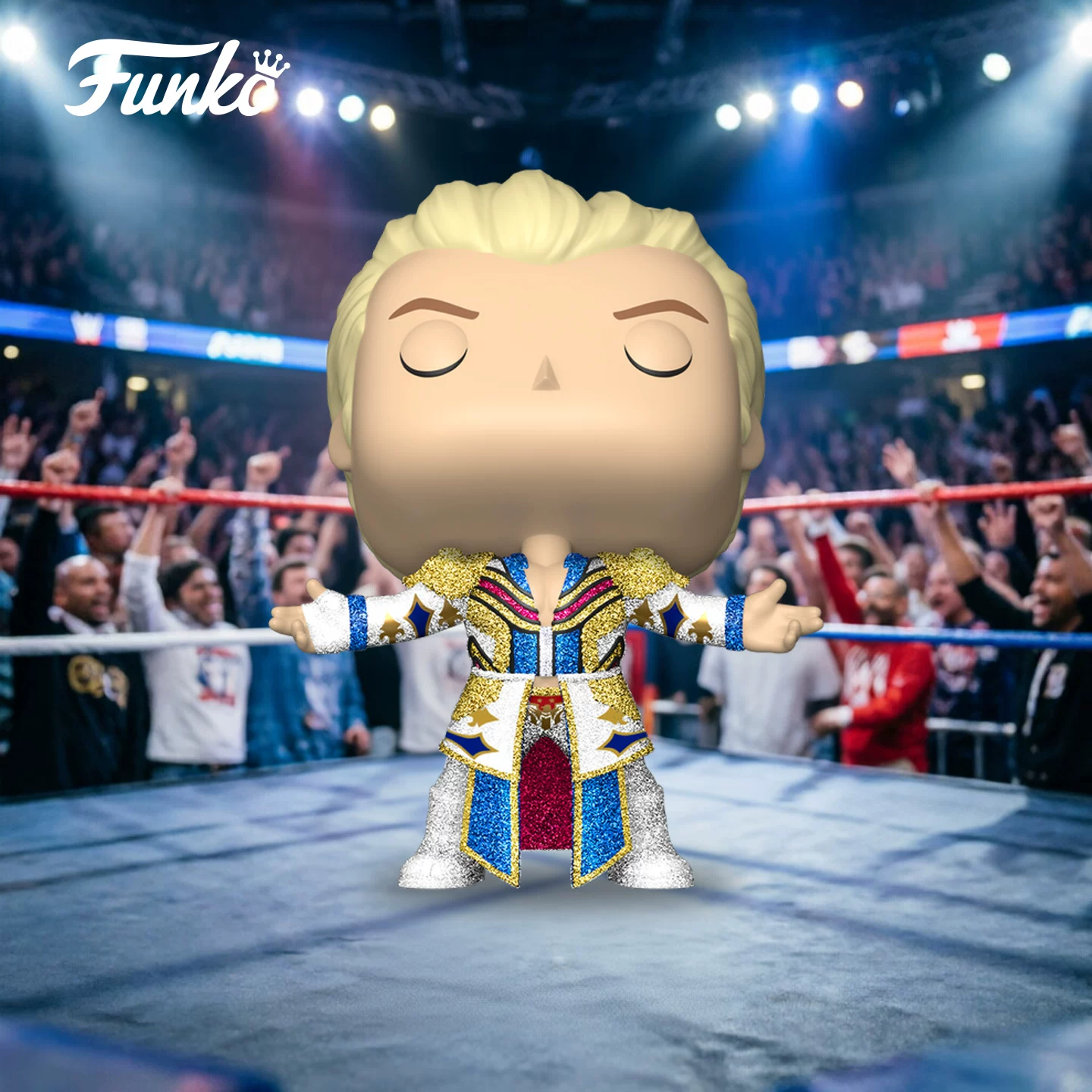 Funko Pop Wwe Roman Reigns Cody Eddie Collectible Figures Trendy Toys Figurines Gifts - Image 2