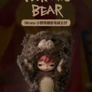 Popmart Hirono Little Bear Vinyl Plush Doll Gift
