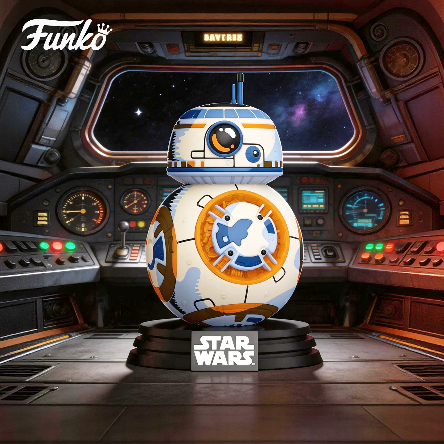 Funko Pop Star Wars the Force Awakens Bb-8 Robot Peripheral Figure Ornament Doll Gift - Image 2