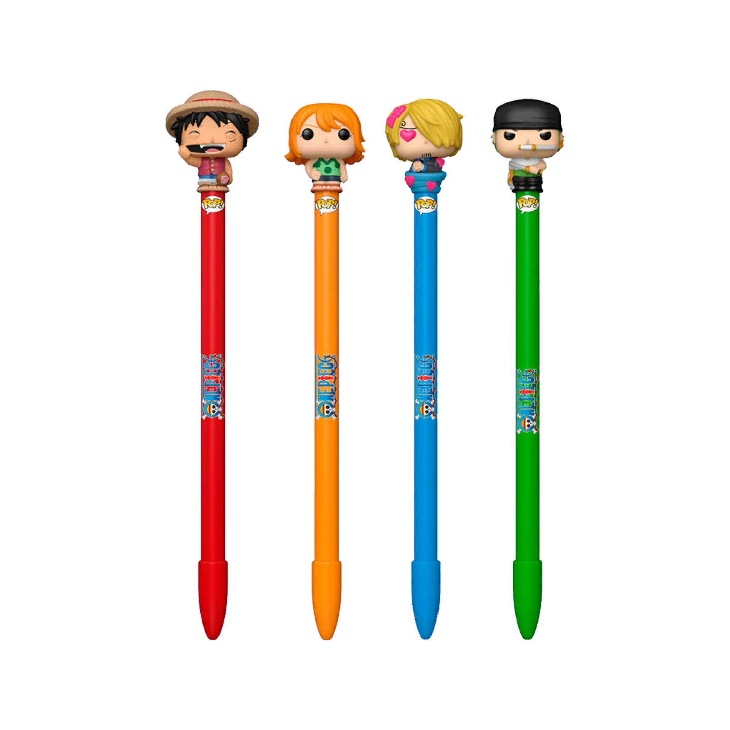 Funko One Piece Zoro Luffy Sanji Nami One Piece Merchandise Stationery Ballpoint Pen Trendy Toy Figure Gift - Image 5