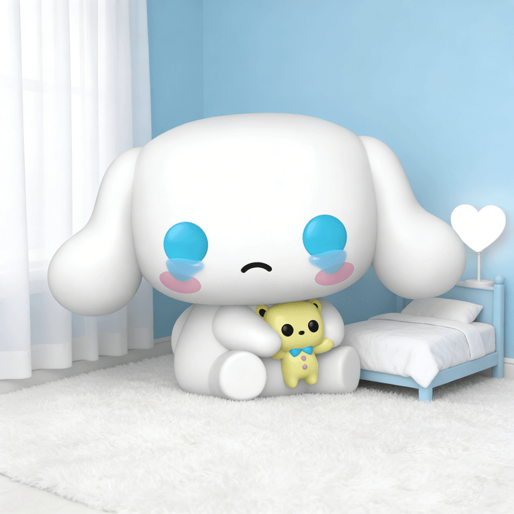 Funko Pop Sanrio Cinnamoroll Cinnamon Dog Figurine Trendy Toy Decoration Doll Gift