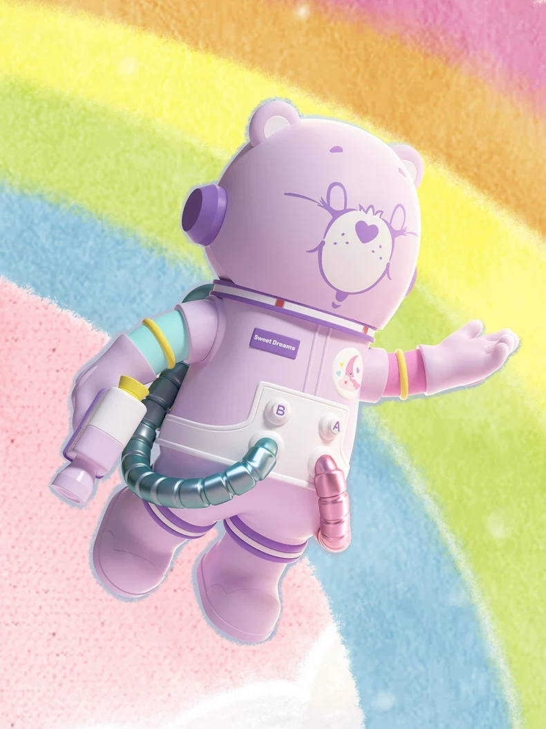Popmart Mega Space Molly 400%+100% Sweet Dream Bear Ornament Gift - Image 6