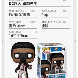 Funko Pop Dc Comics Superman Black Suit Limited Edition Collectible Figurine Ornament Doll Gift