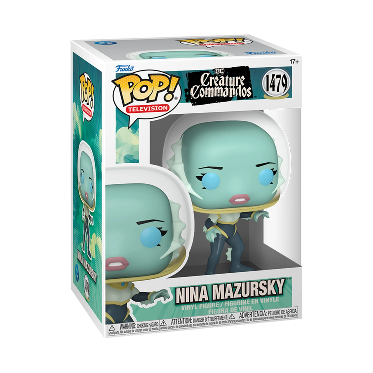 Funko Pop Biohazard Squad Nina Mazurski Dc Comics Merchandise Figurine Gift - Image 4