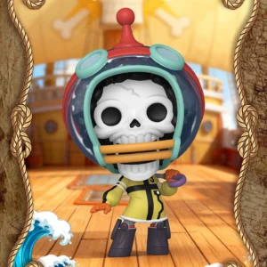 Funko Pop Japanese Anime One Piece Brook Egghead Island Peripheral Figure Decoration Doll Gift