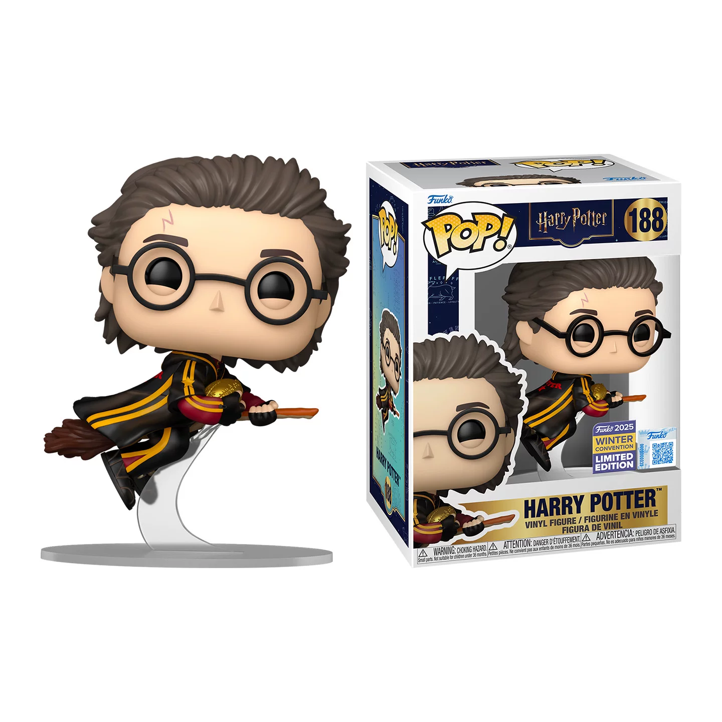 Funko Pop Harry Potter Flying Broomstick Quidditch Match Limited Edition Figure Ornament Doll Gift - Image 6