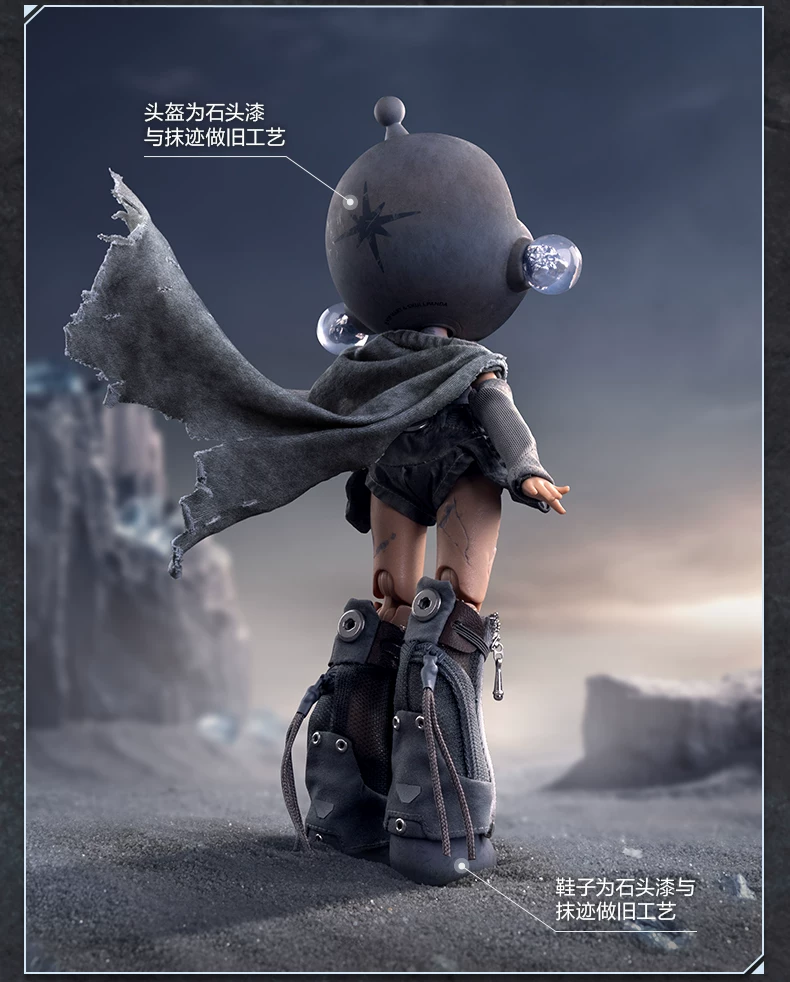 Popmart Skullpanda × Hamcus 1/6 Movable Doll Gift Ornaments - Image 8