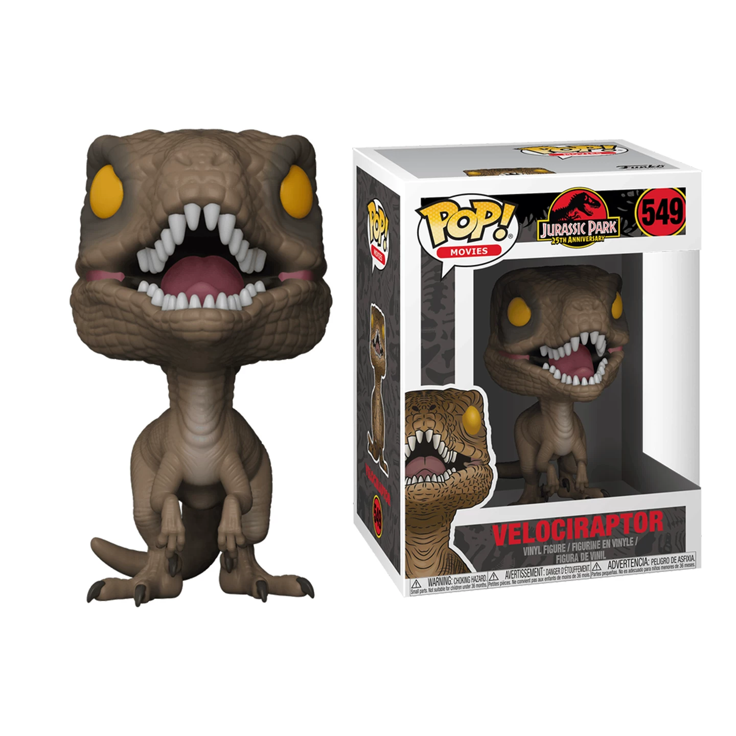 Funko Pop Jurassic Park Velociraptor Dinosaur Merchandise Figurine Trendy Collectible Ornament Doll Gift - Image 6
