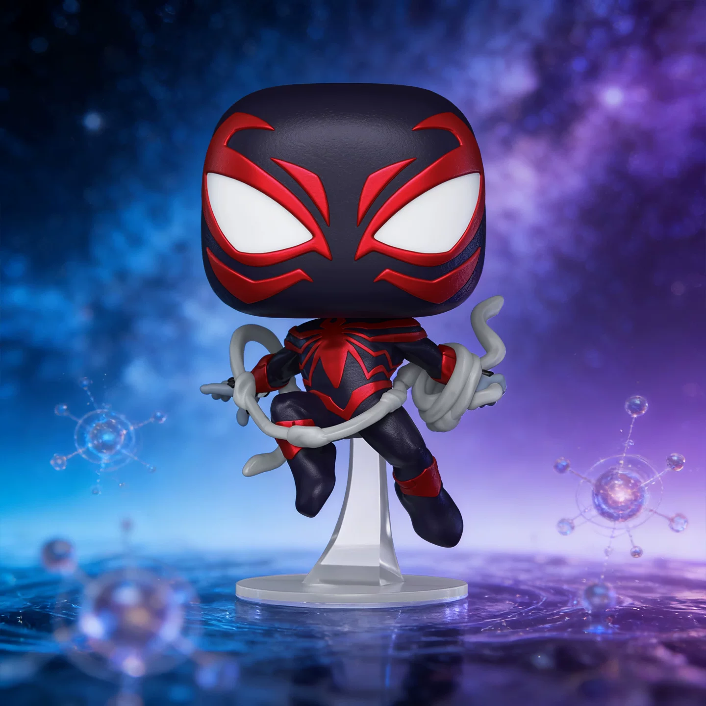 Funko Pop Marvel Spider-Man Miles Morales Exhibition Limited Edition Figure Doll Gift - Image 4