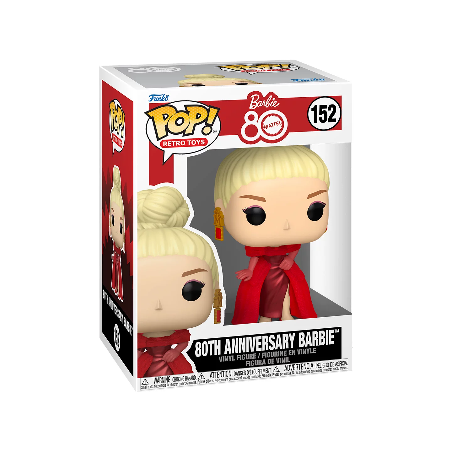 Funko Pop Mattel Barbie 80Th Anniversary Limited Edition Peripheral Figure Ornament Doll Gift - Image 5