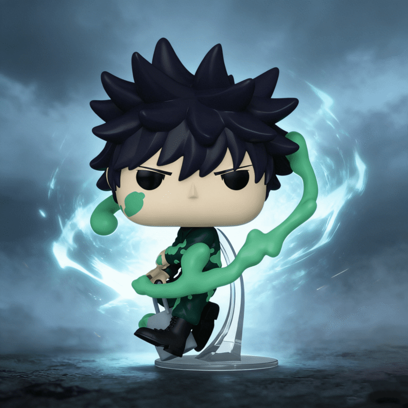 Funko Pop Japanese Anime Jujutsu Kaisen Fushiguro Megumi Liquid Peripheral Figure Trendy Toy Figurine Gift