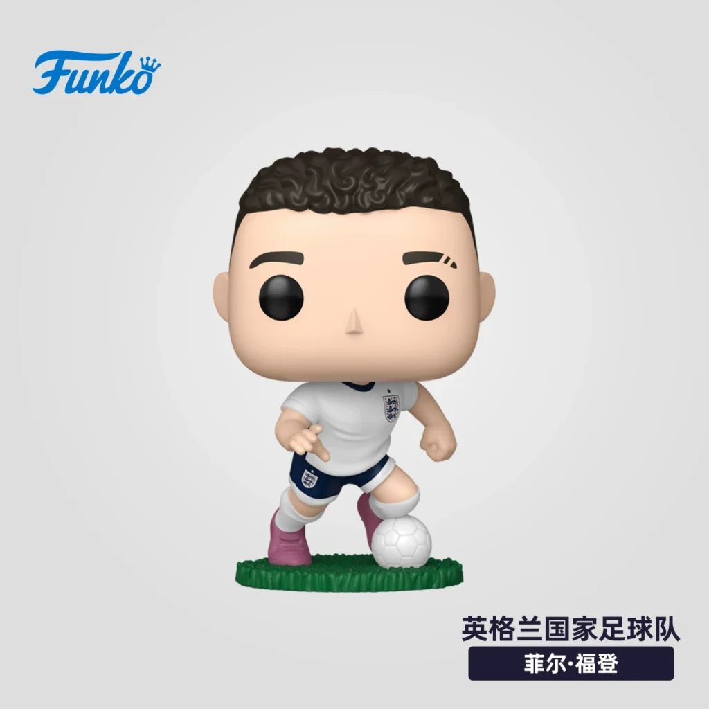 Funko Pop Football England National Team Phil Foden Star Figure Ornament Doll Gift