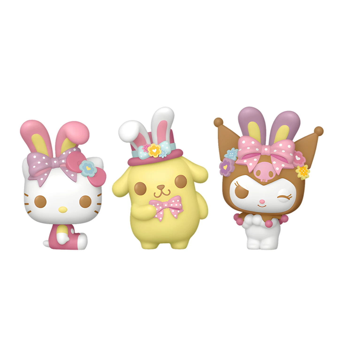 Funko Sanrio Hello Kitty Coolomi Pompompurin Three-Pack Mini Figurines Gift - Image 3